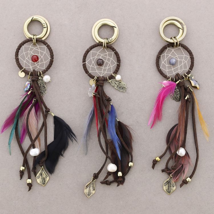 LLAVERO ATRAPASUEÑO PLUMAS 2
