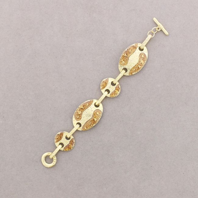 PULSERA METAL ESMALTE