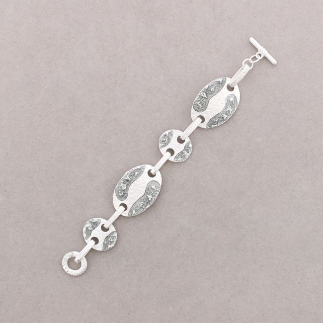 PULSERA METAL ESMALTE