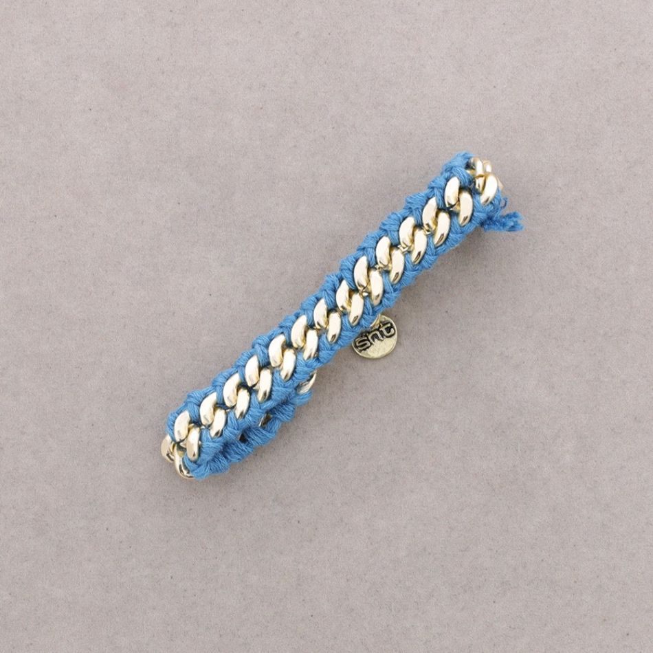 PULSERA CADENA TRENZADA