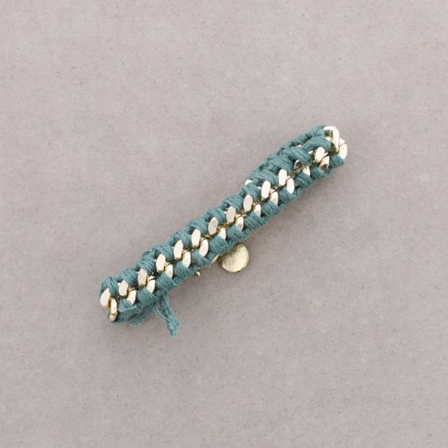 PULSERA CADENA TRENZADA