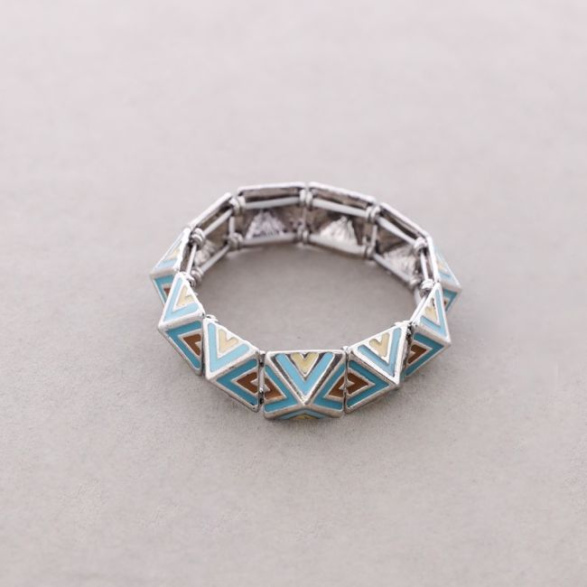 PULSERA METAL ESMALTE