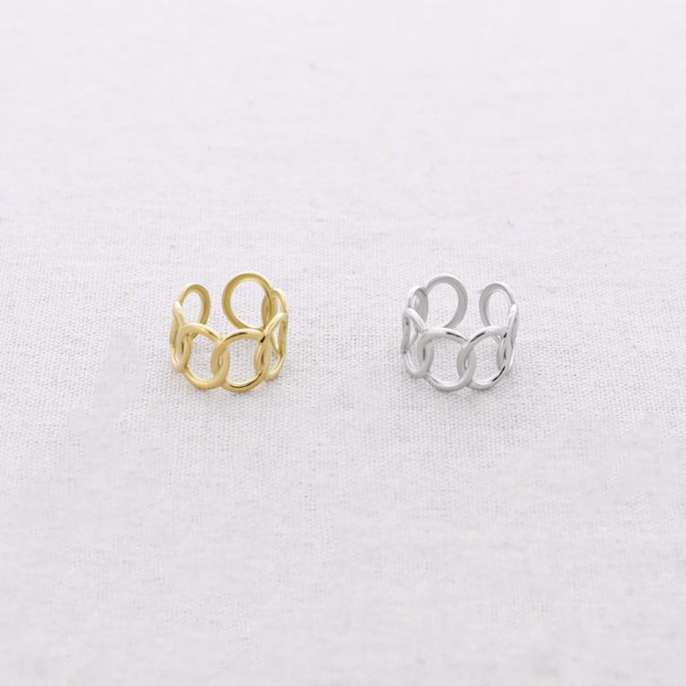 ANILLO ACERO ESLABONES 2
