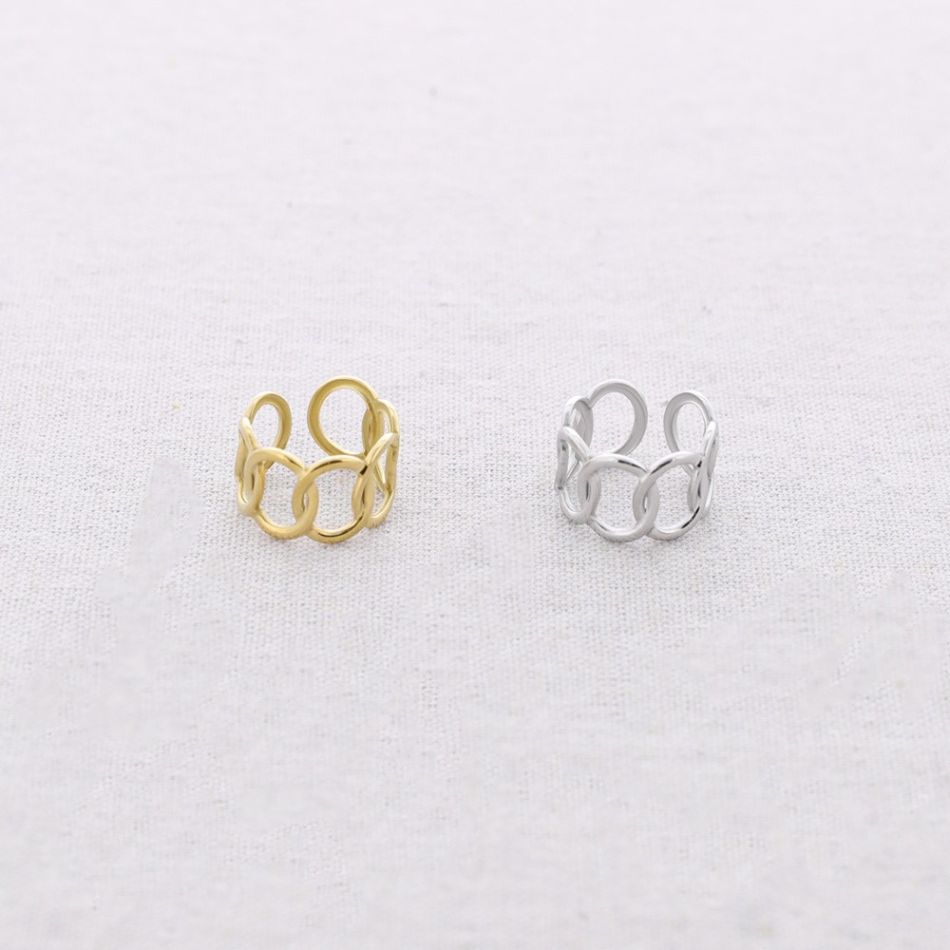 ANILLO ACERO ESLABONES