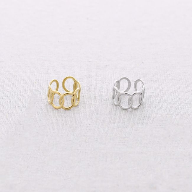 ANILLO ACERO ESLABONES