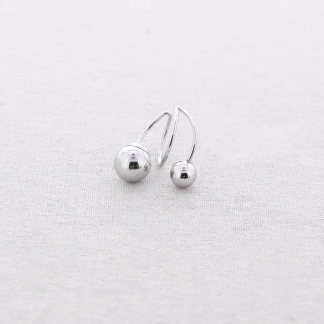 DOUBLE BALL STEEL RING