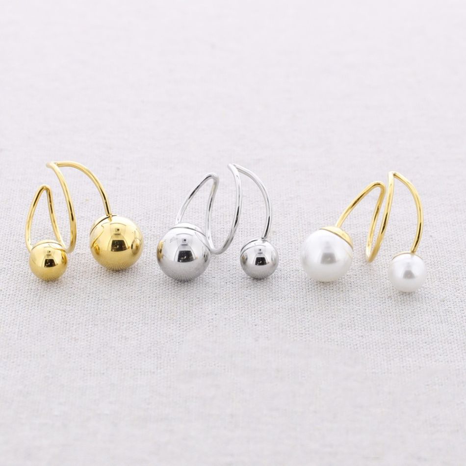 ANILLO ACERO DOBLE BOLA