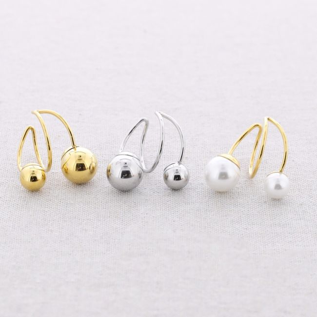 ANILLO ACERO DOBLE BOLA