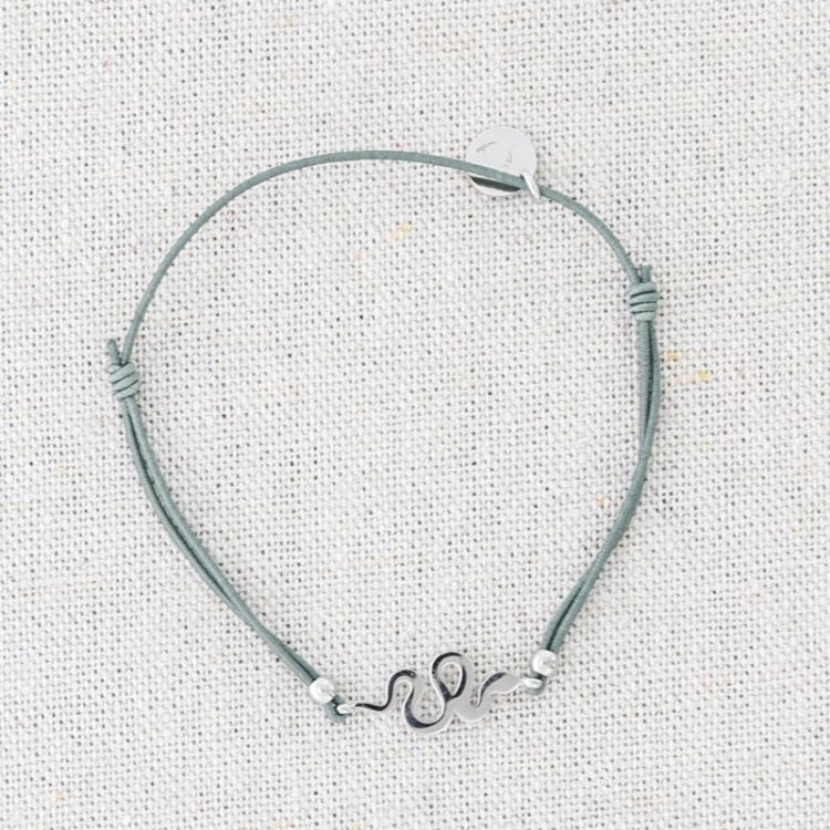 PULSERA ELÁSTICA ACERO SERPIENTE
