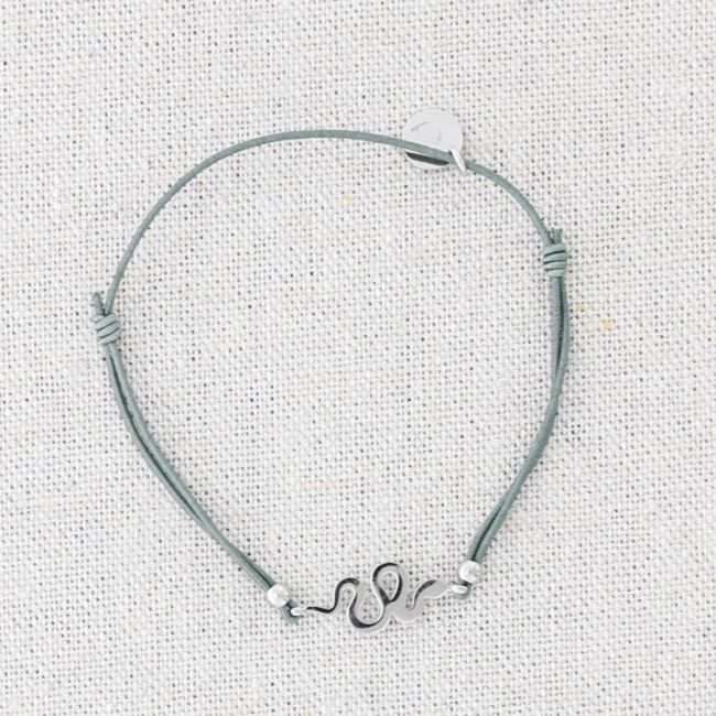 ELASTIC STEEL SNAKE BRACELET