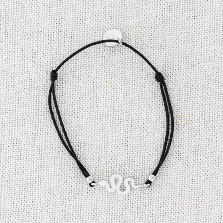 PULSERA ELÁSTICA ACERO SERPIENTE 2