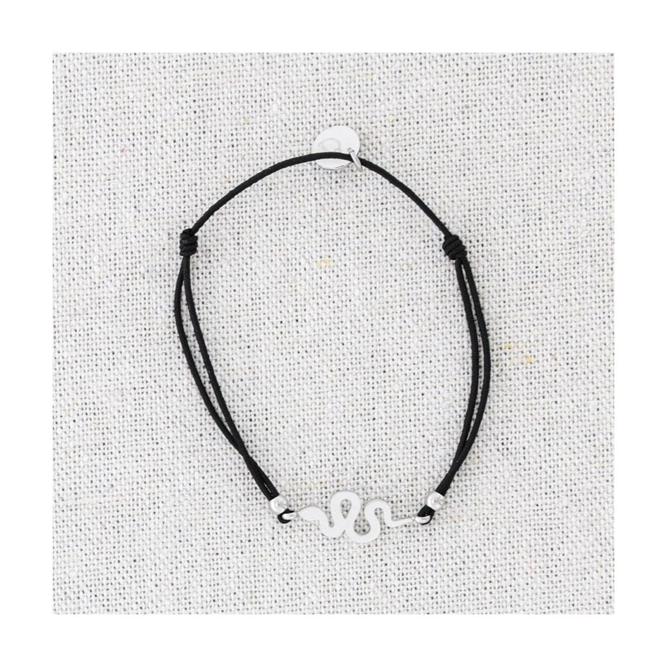 PULSERA ELÁSTICA ACERO SERPIENTE