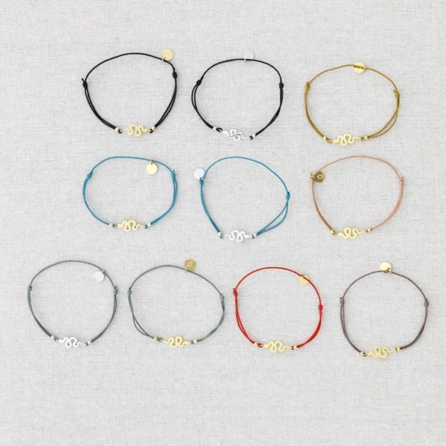 ELASTIC STEEL SNAKE BRACELET