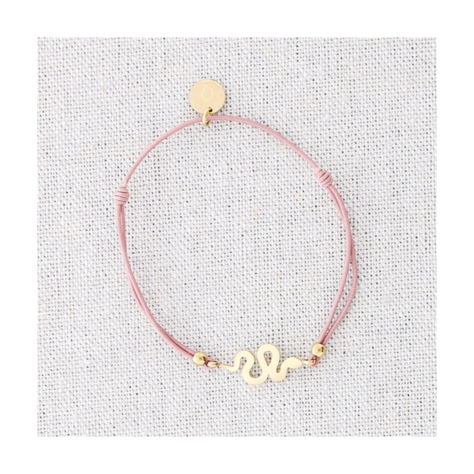 ELASTIC STEEL SNAKE BRACELET