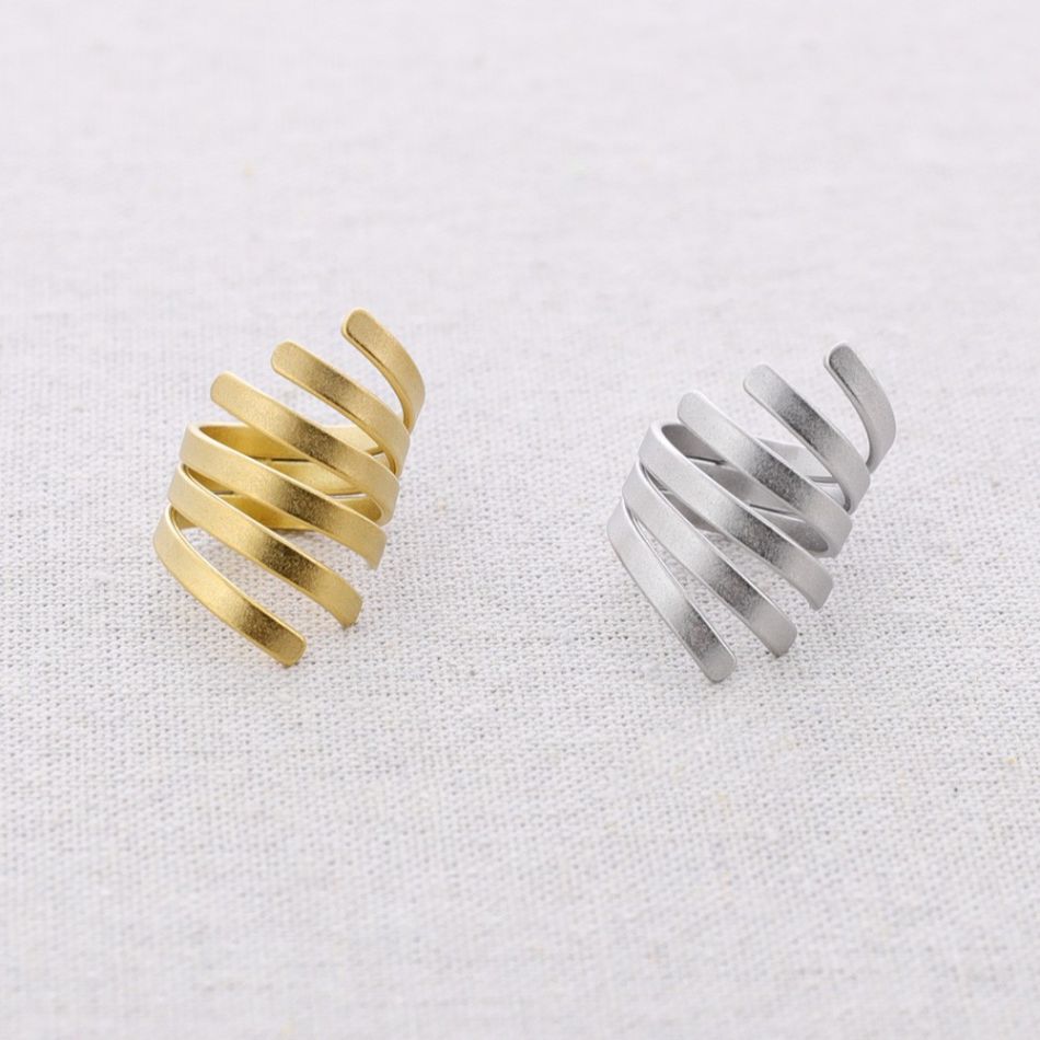 ANILLO ACERO RAMITA