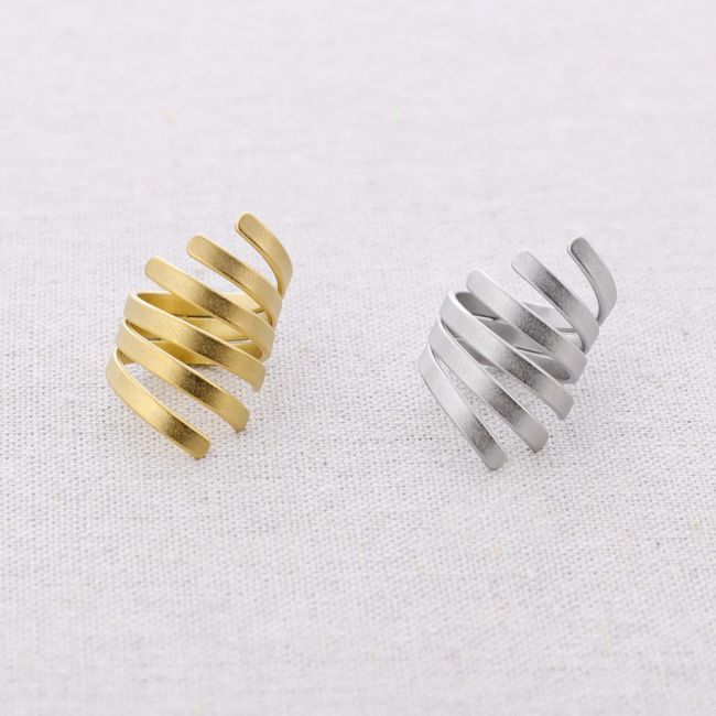 ANILLO ACERO RAMITA