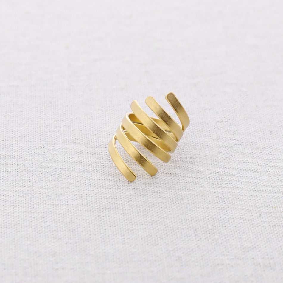 ANILLO ACERO RAMITA