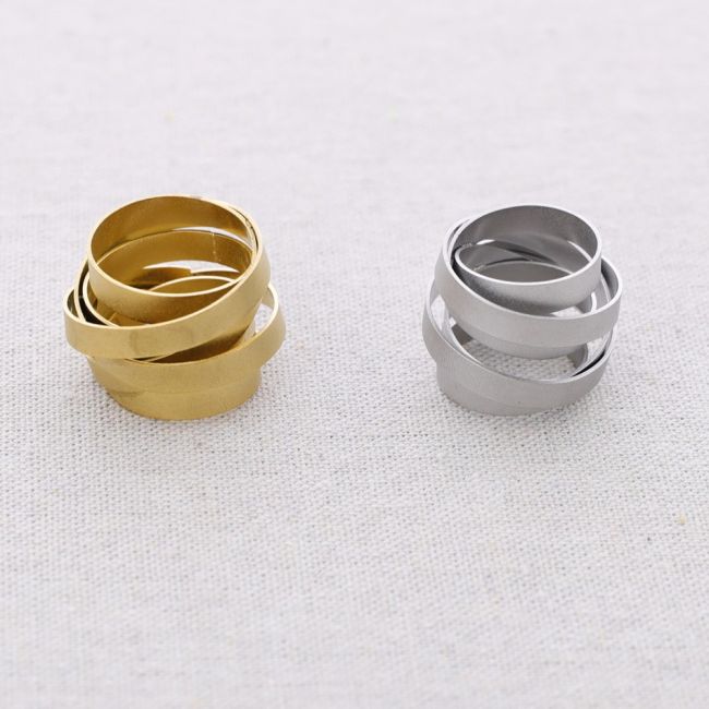 ANILLO ACERO ESPIRAL