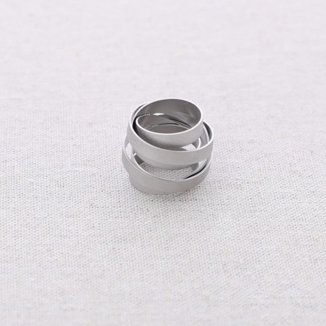 ANILLO ACERO ESPIRAL
