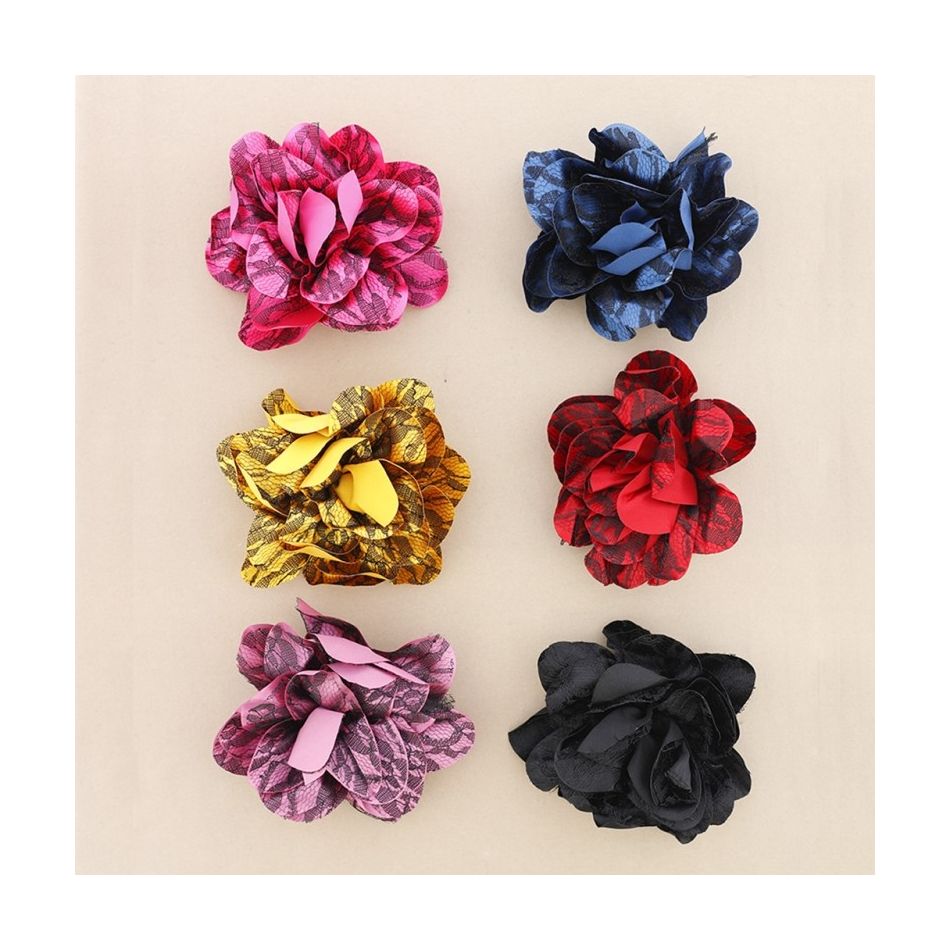 BROCHE FLOR ENCAJE