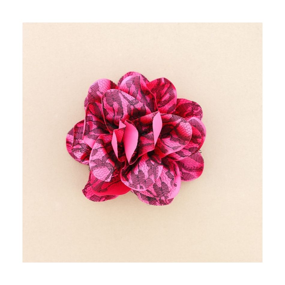 BROCHE FLOR ENCAJE