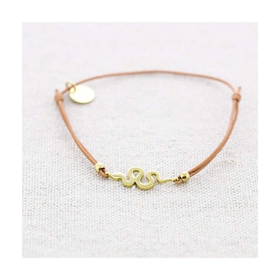 ELASTIC STEEL SNAKE BRACELET