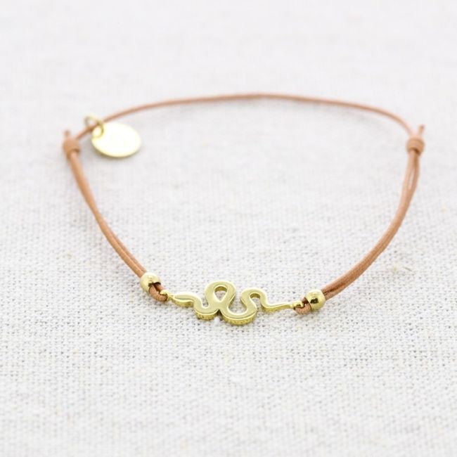 ELASTIC STEEL SNAKE BRACELET