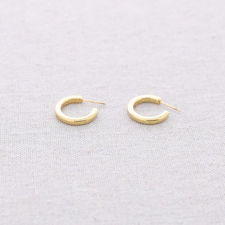 PENDIENTES ACERO ARO