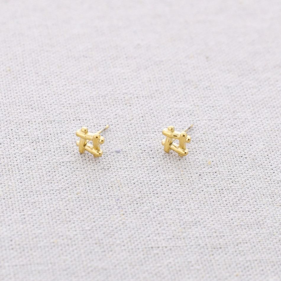 PENDIENTES ACERO PRESIÓN CUADRADO