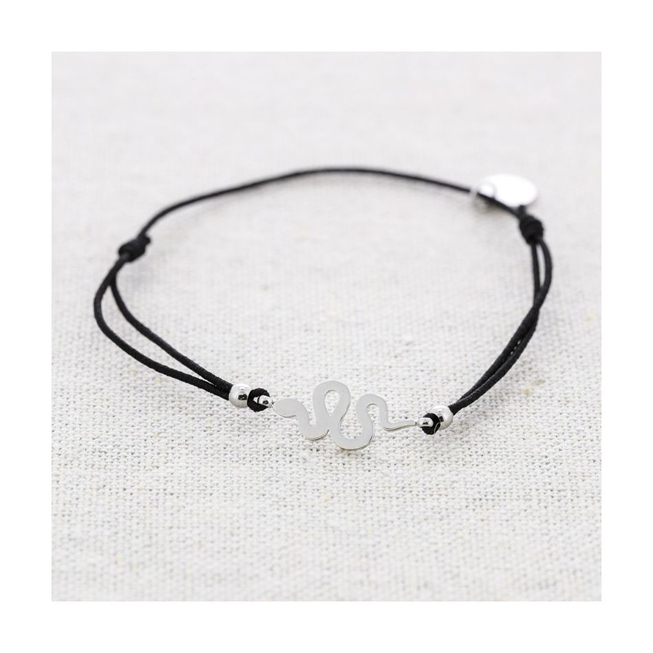 ELASTIC STEEL SNAKE BRACELET