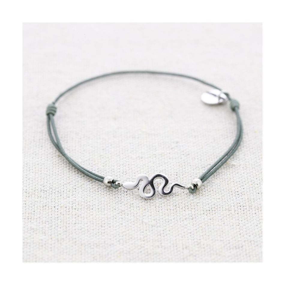 ELASTIC STEEL SNAKE BRACELET