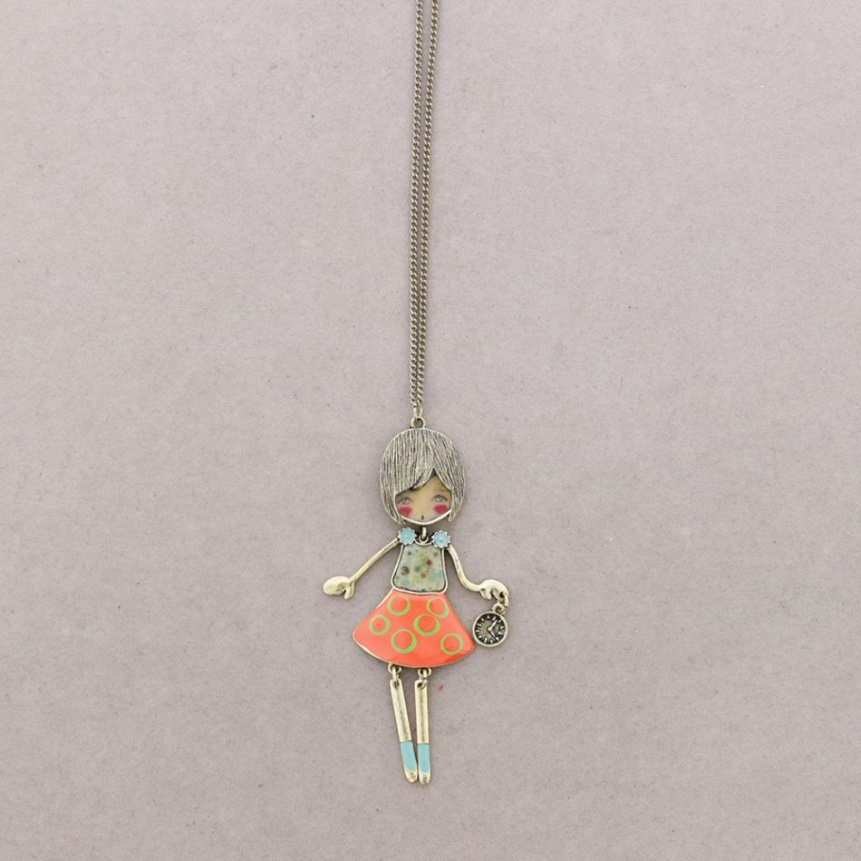COLLAR LARGO COLG MUÑECA BAILARINA