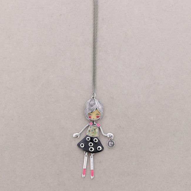 COLLAR LARGO COLG MUÑECA BAILARINA