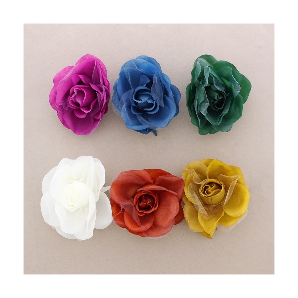 BROCHE DOBLE USO FLOR