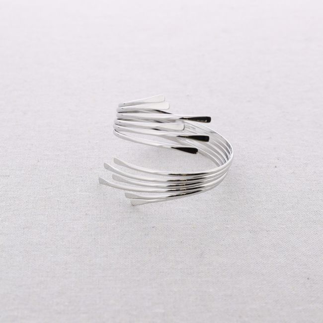 PULSERA ACERO AJUSTABLE RAMITA