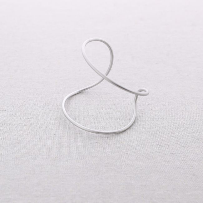 PULSERA ACERO AJUSTABLE IRREGULAR DOBLE TIRA