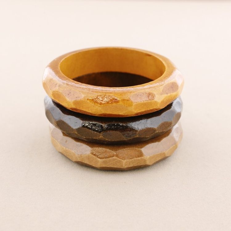 WOODEN BRACELET 1.7 CM 2