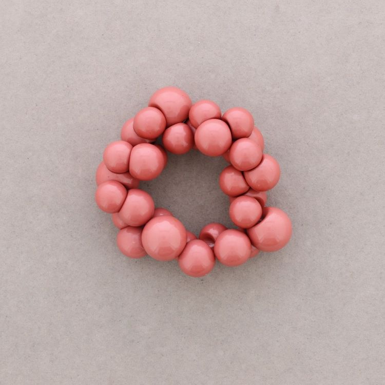 PULSERA CUENTAS BOLAS RESINA 2