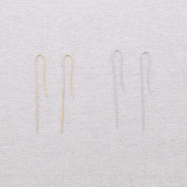 PENDIENTES ACERO MINIMAL