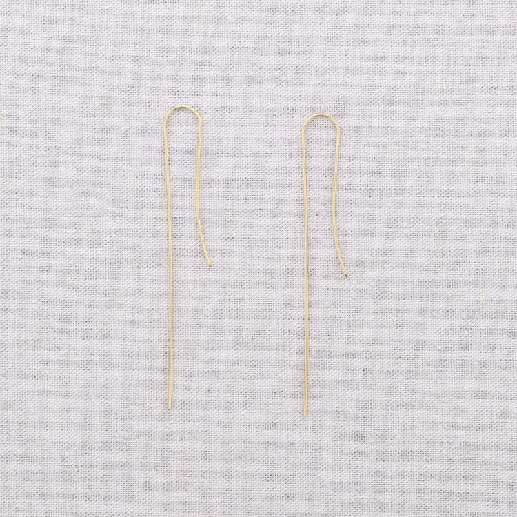 PENDIENTES ACERO MINIMAL 2