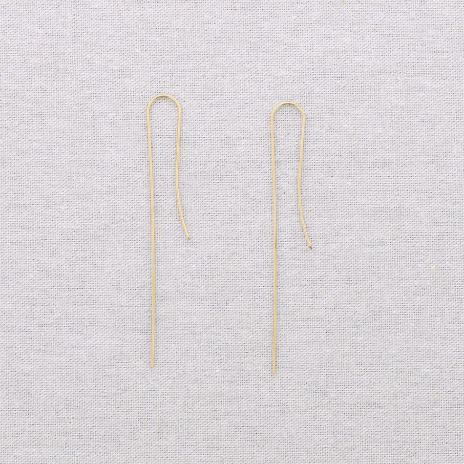 PENDIENTES ACERO MINIMAL