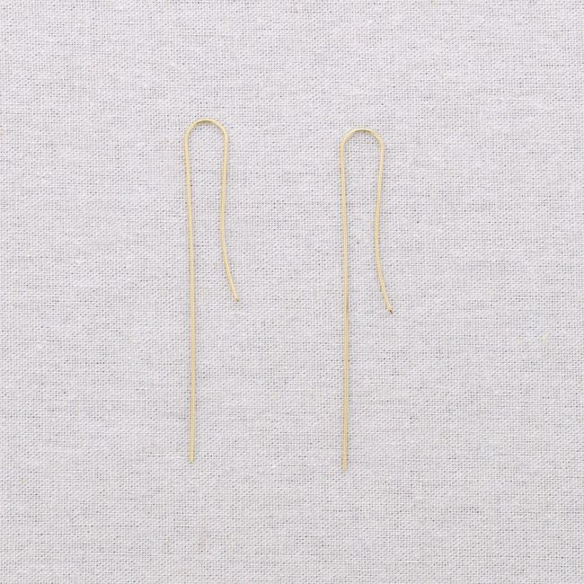 PENDIENTES ACERO MINIMAL