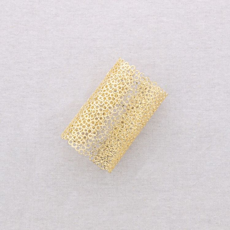 PULSERA ACERO AJUSTABLE FILIGRANA
