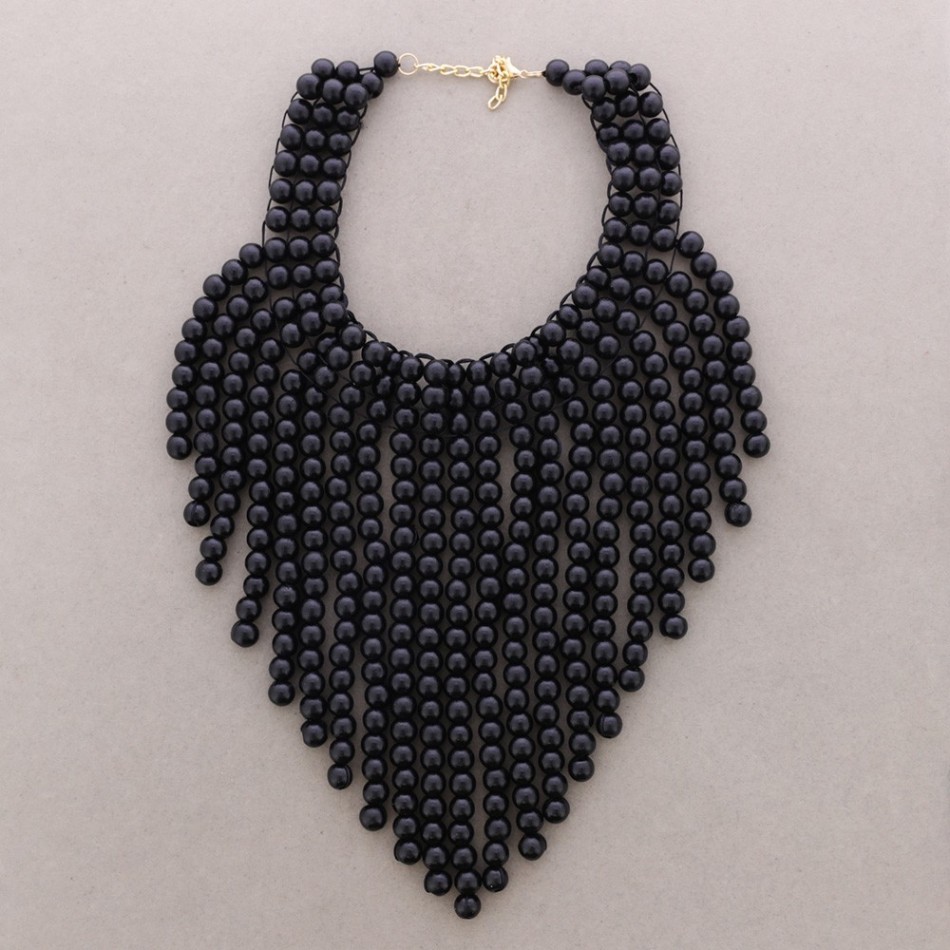 COLLAR BABERO BOLAS MADERA