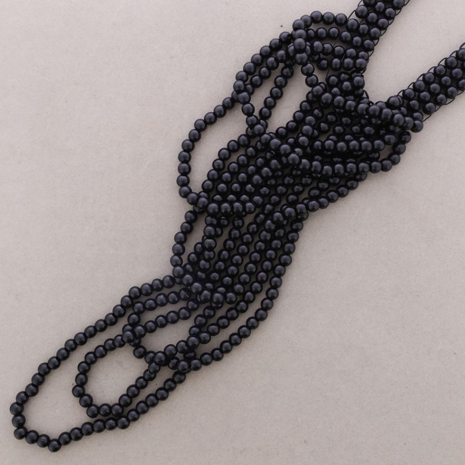 COLLAR BABERO BOLAS MADERA