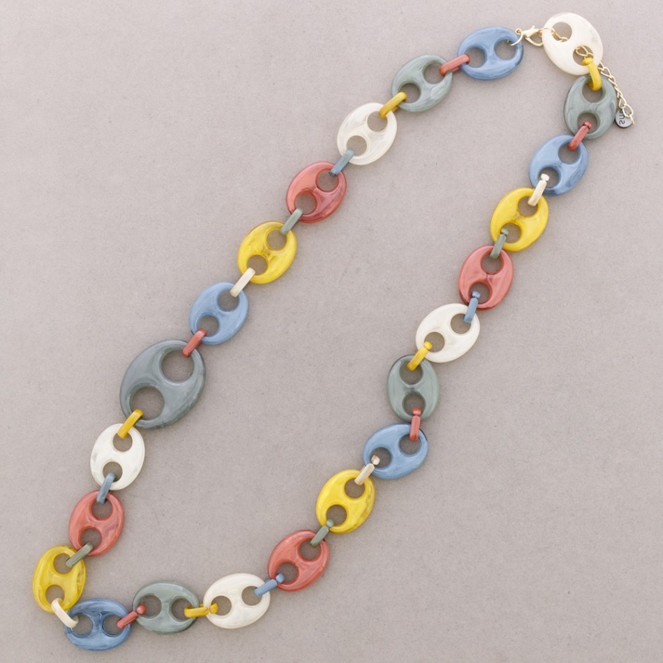 COLLAR LARGO CALABROTE RESINA
