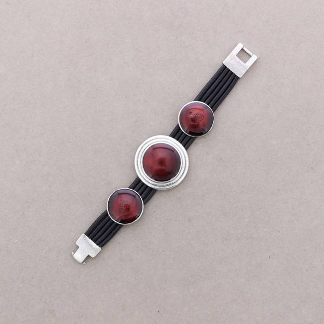 ENAMEL METAL BEADS BRACELET