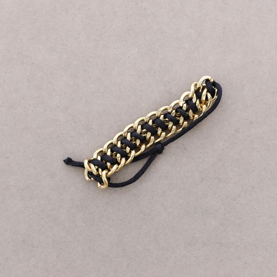 PULSERA ESLABONES ANUDADOS