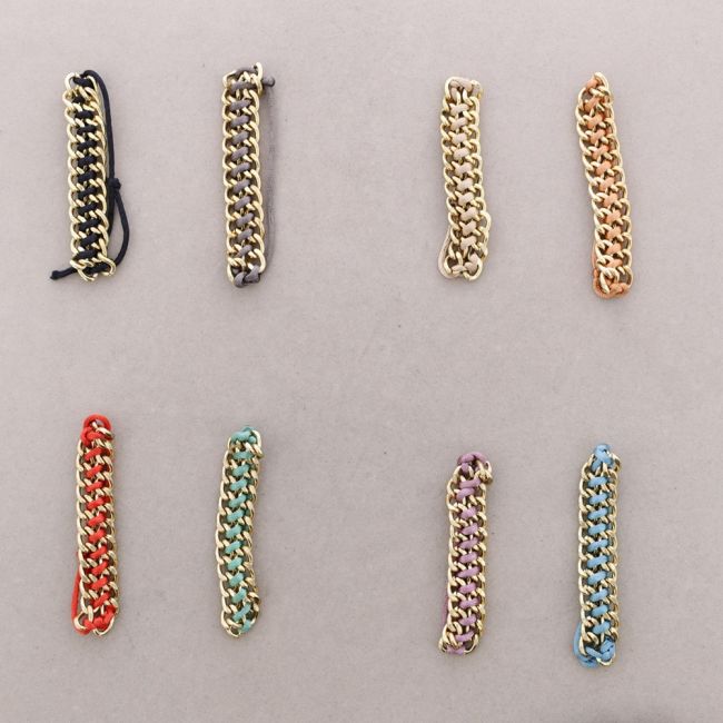 PULSERA ESLABONES ANUDADOS