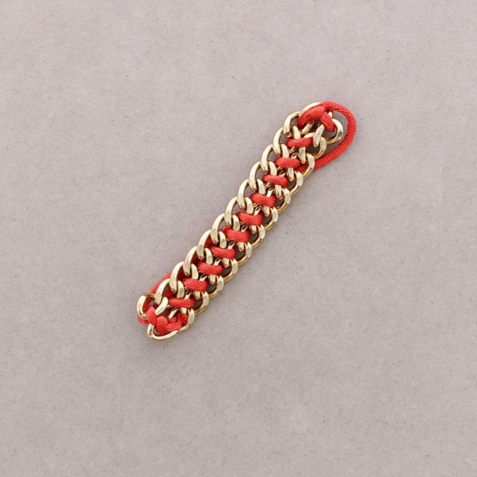 KNOTTED LINK BRACELET